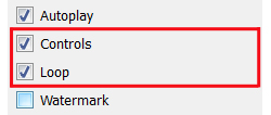 Loop option Loop option