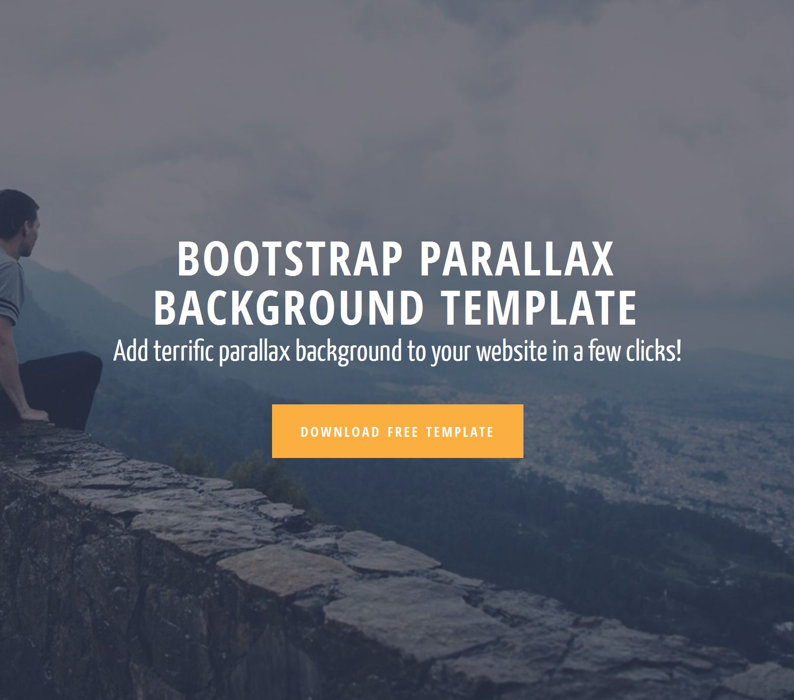 Bootstrap Parallax Template