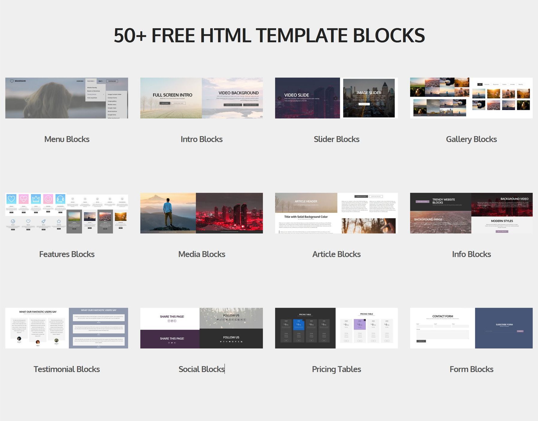 Best Free HTML5 Video Background Bootstrap Templates of 2020