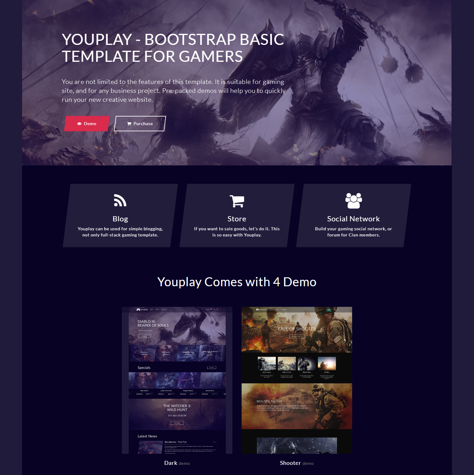 Beko - Free Responsive Bootstrap 4 HTML5 Gaming Website Template