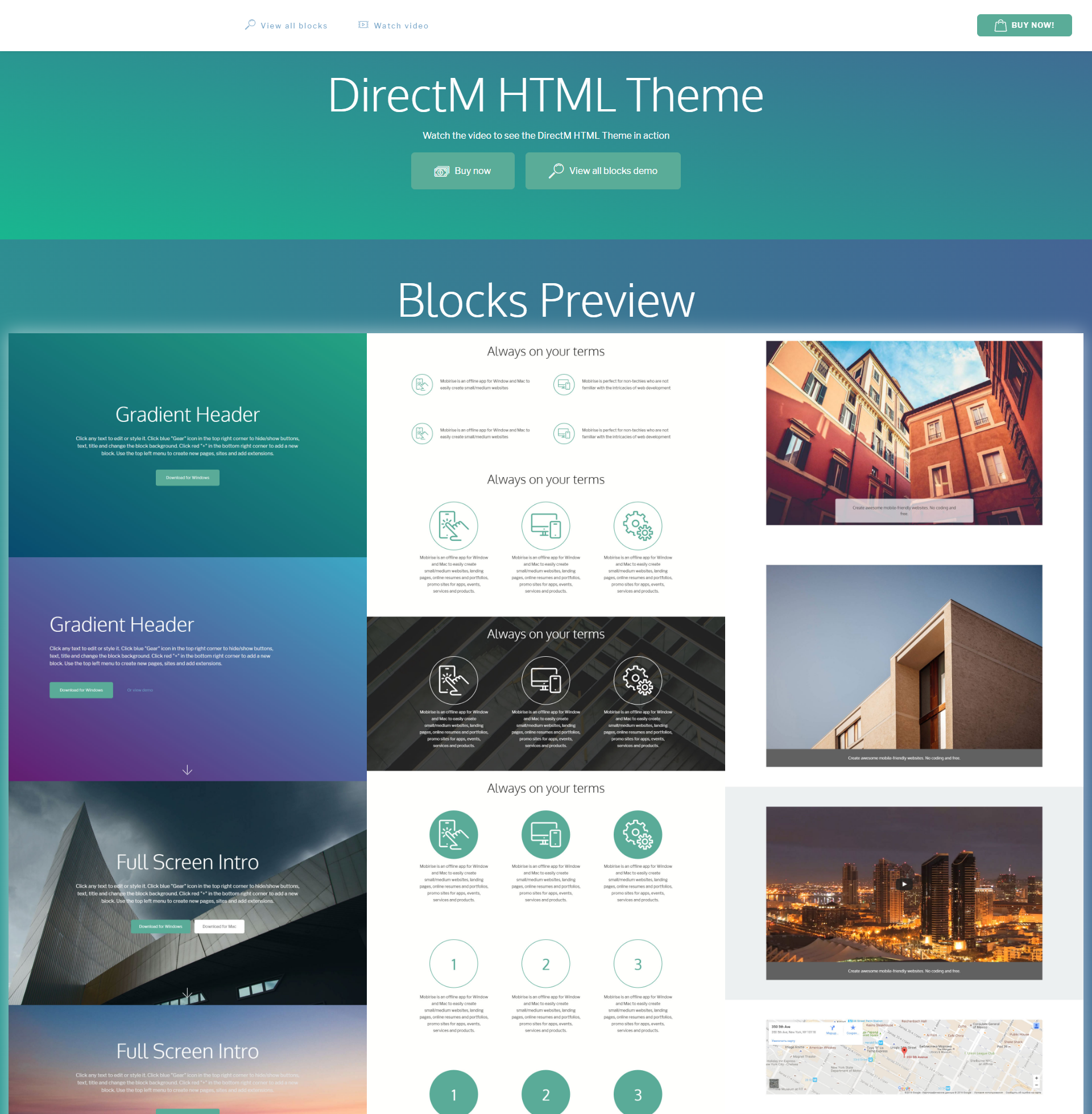 Free Download Bootstrap DirectM Themes