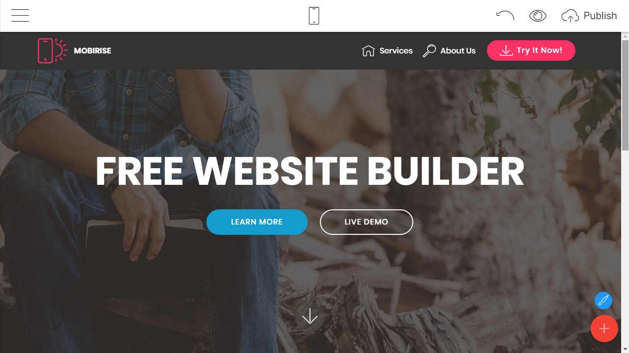 premade website templates builder
