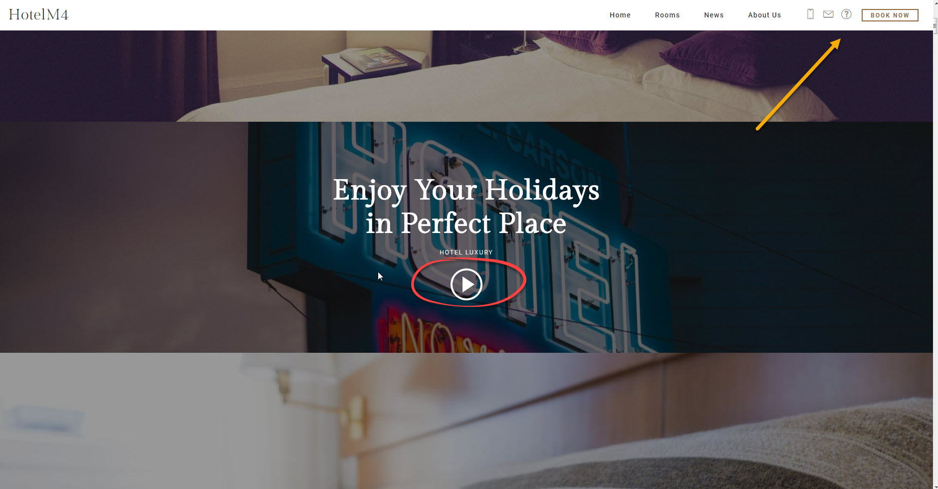 hotel html template