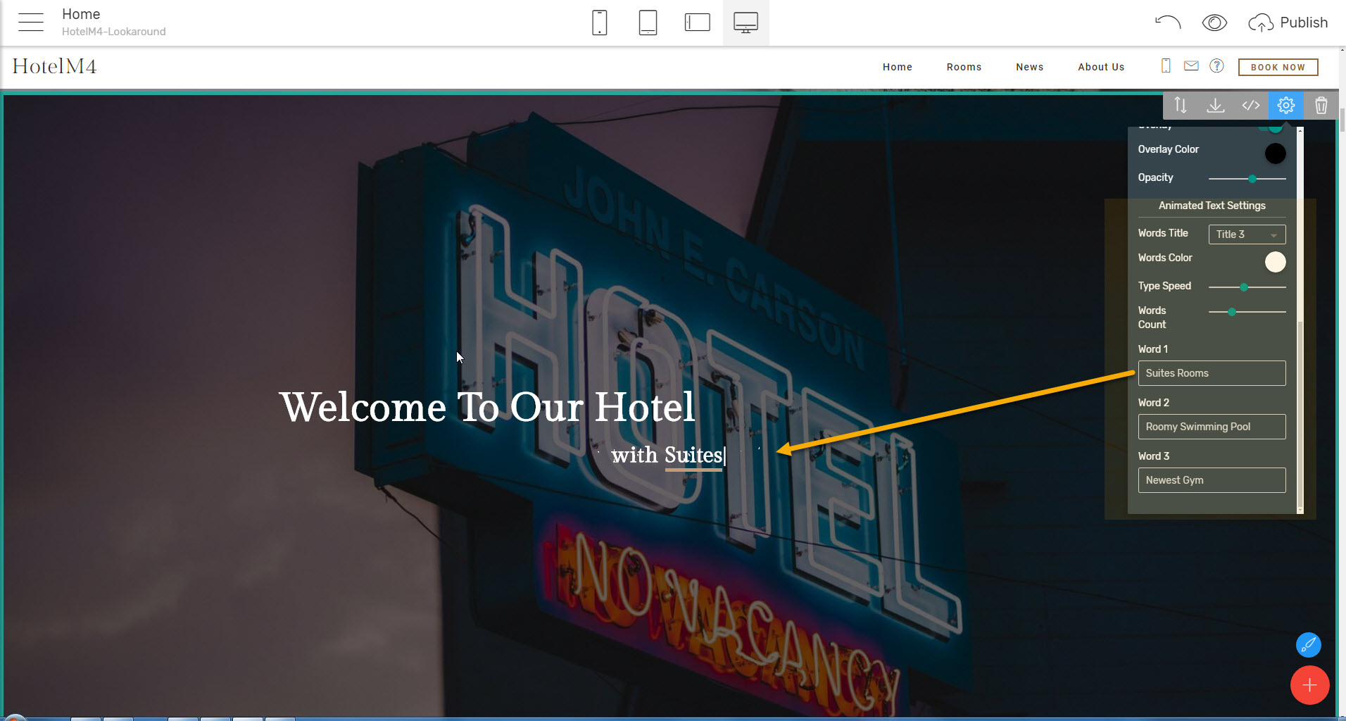 html5 hotel template