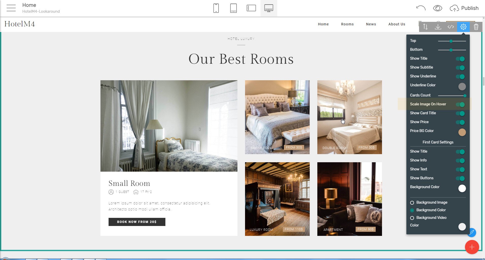 hotel html template