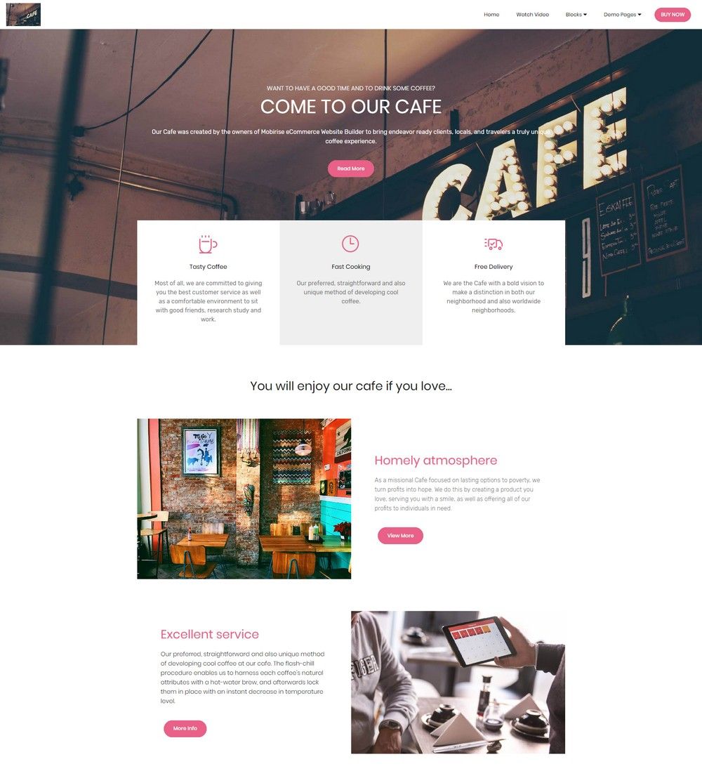 HTML eCommerce Website Template