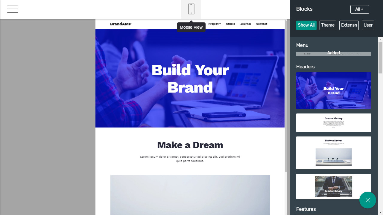 Website Layout Template