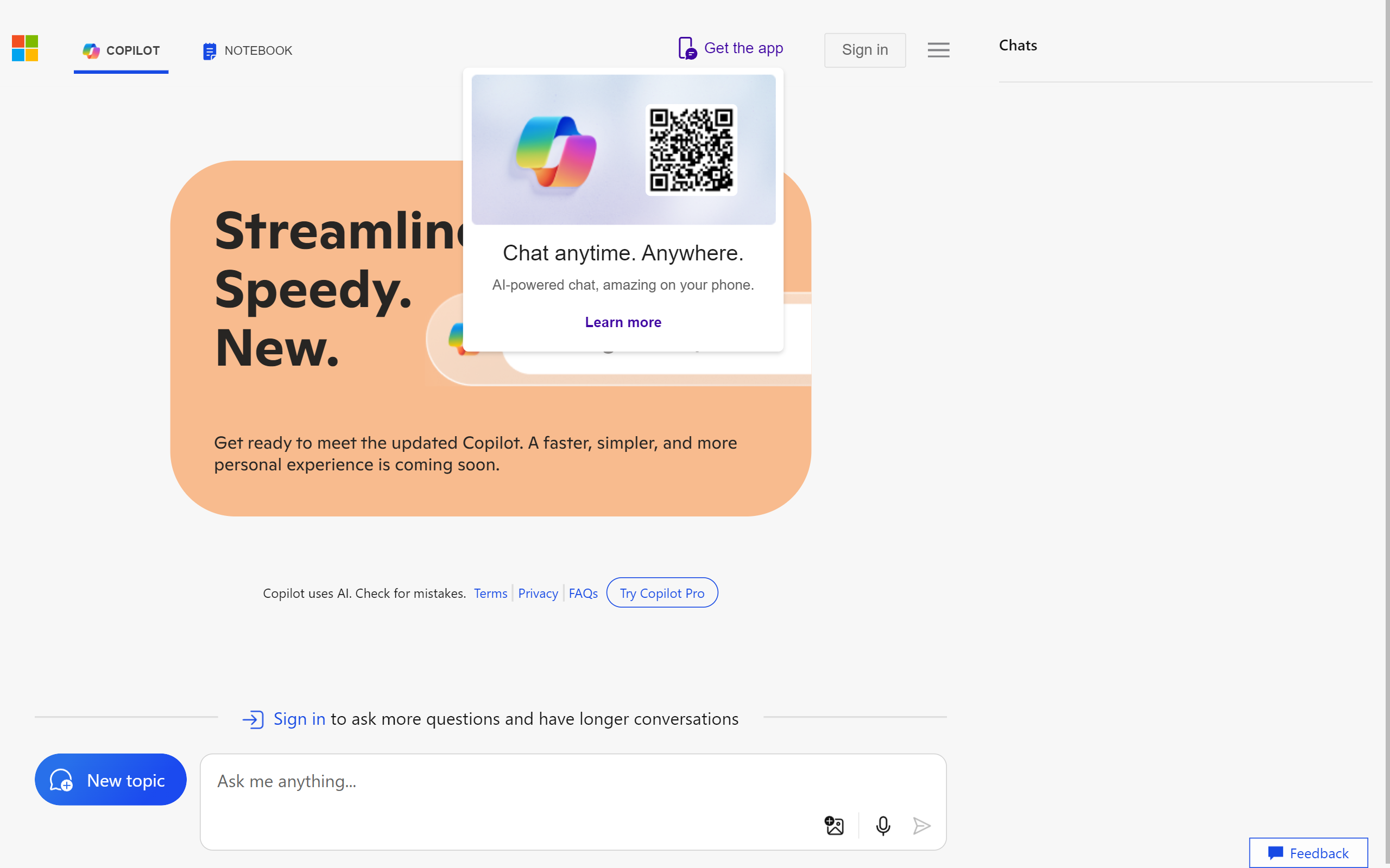 Microsoft AI Website Builder